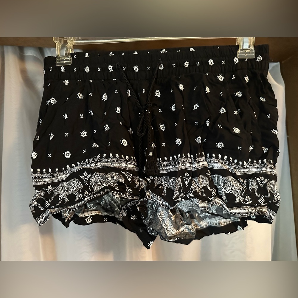 Elephant Boho Shorts